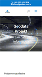 Mobile Screenshot of geodata.com.hr