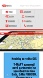 Mobile Screenshot of geodata.cz